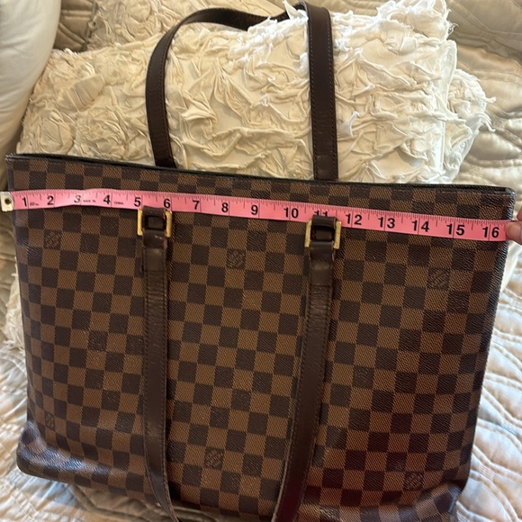 Louis Vuitton tote- Luco Damier Ebene - Picture 4 of 16